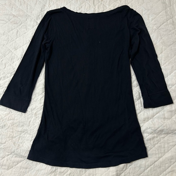 Abercrombie & Fitch Navy Long Sleeve Top - Picture 6 of 6